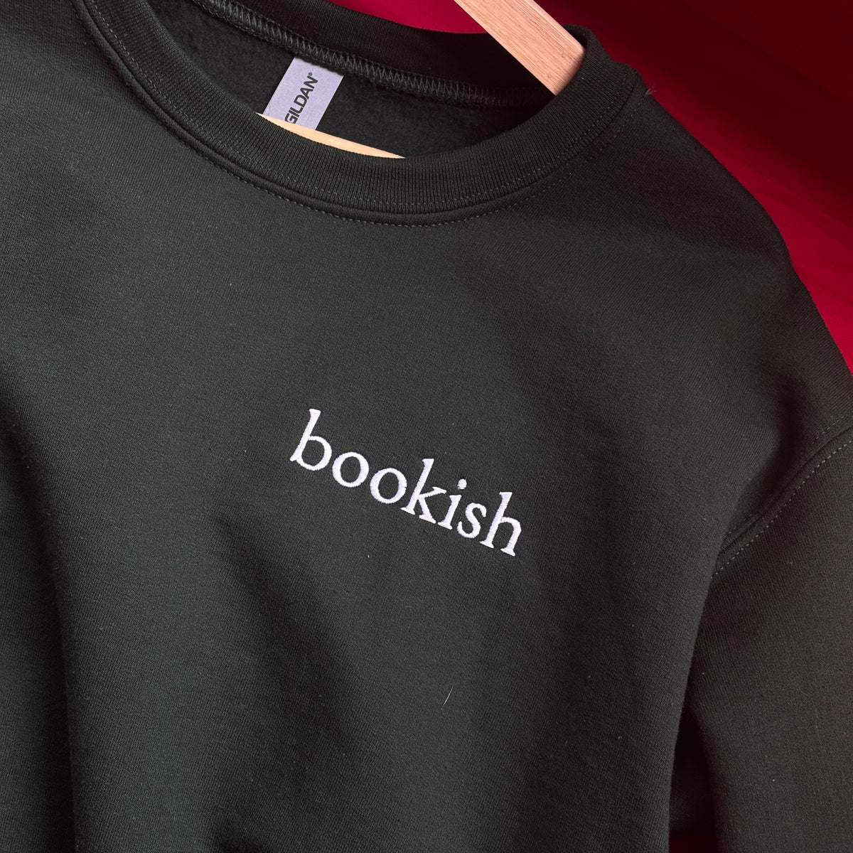 Bookish Embroidered Sweater