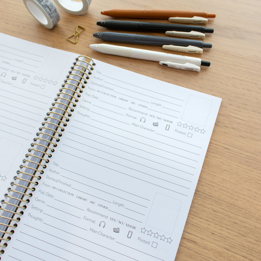 A Novel Companion Journal