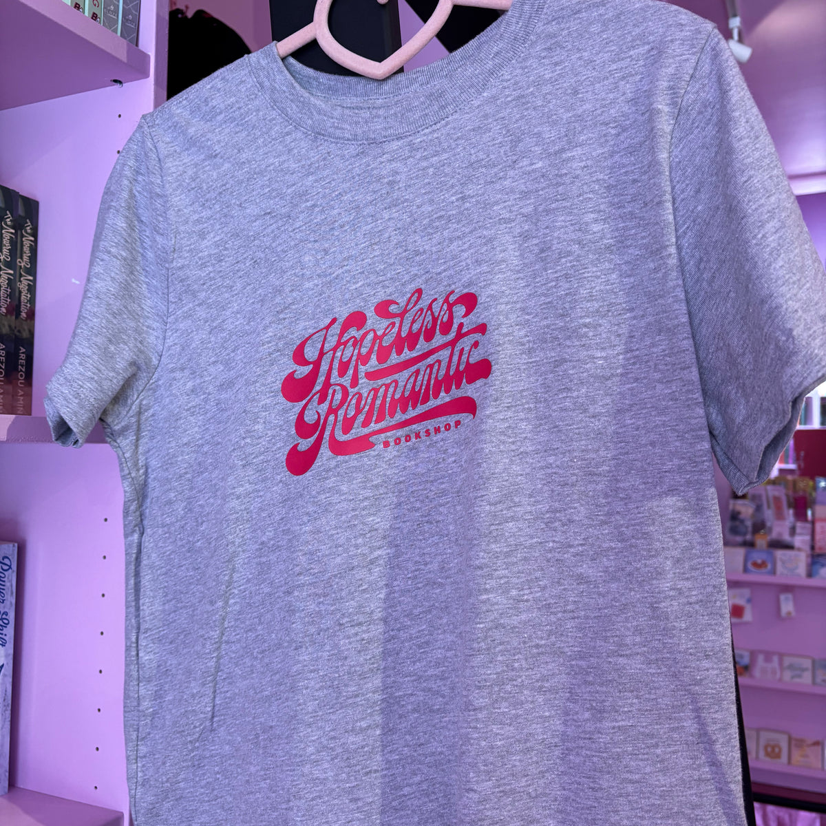 HRB Logo Boxy Tee - Gray