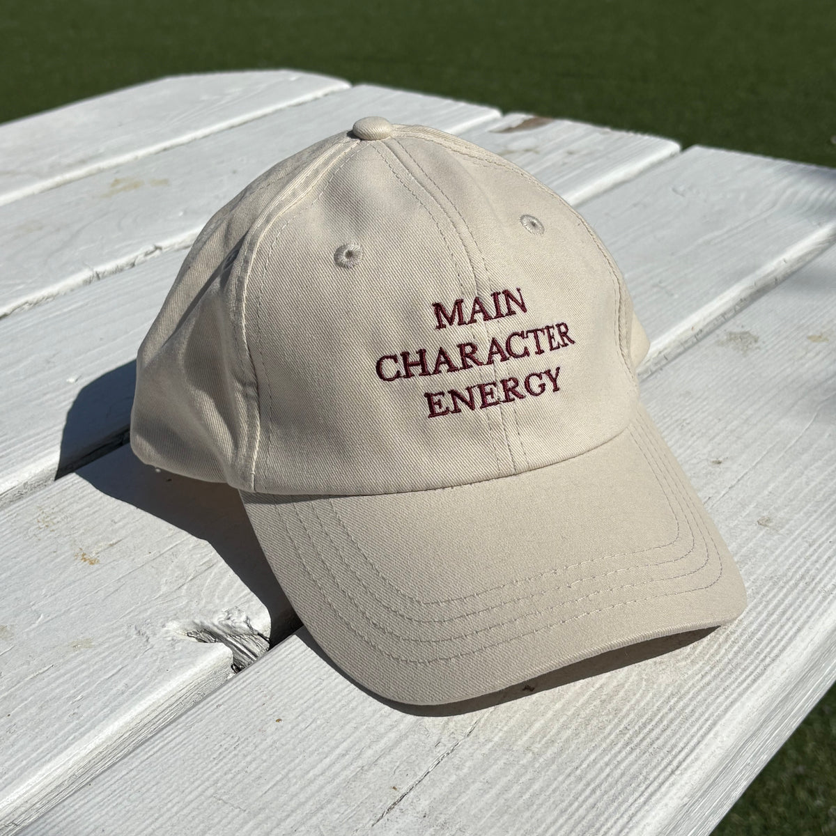 Main Character Energy Hat