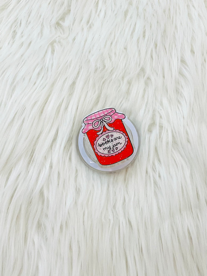 Books Are My Jam Magnetic E-Reader & Phone Grip – Haven Daydream