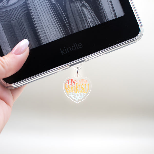 Bookish Era - Colour - USB-C Charm - Hopeless Romantic
