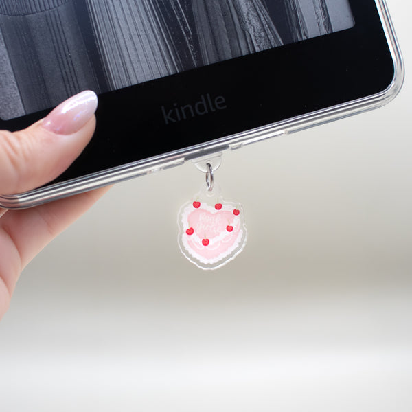 Book Girlie Cake - USB-C Charm
