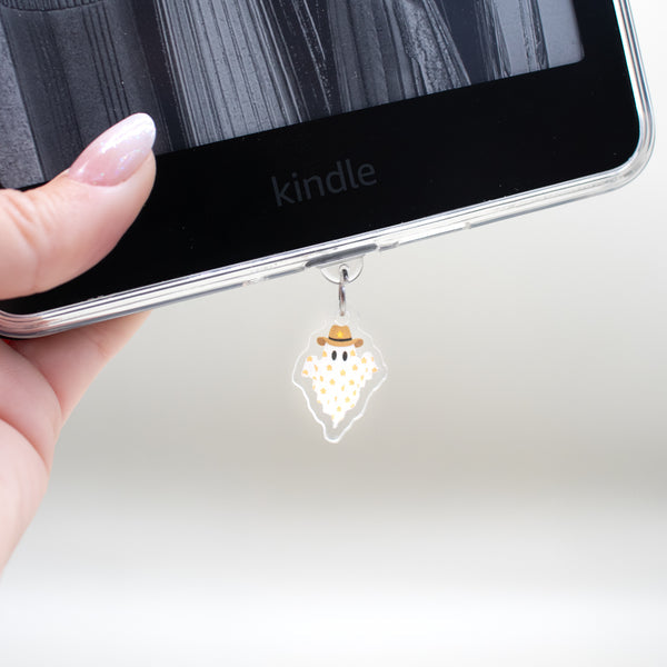 Cowboo-ey Ghost - USB-C Charm