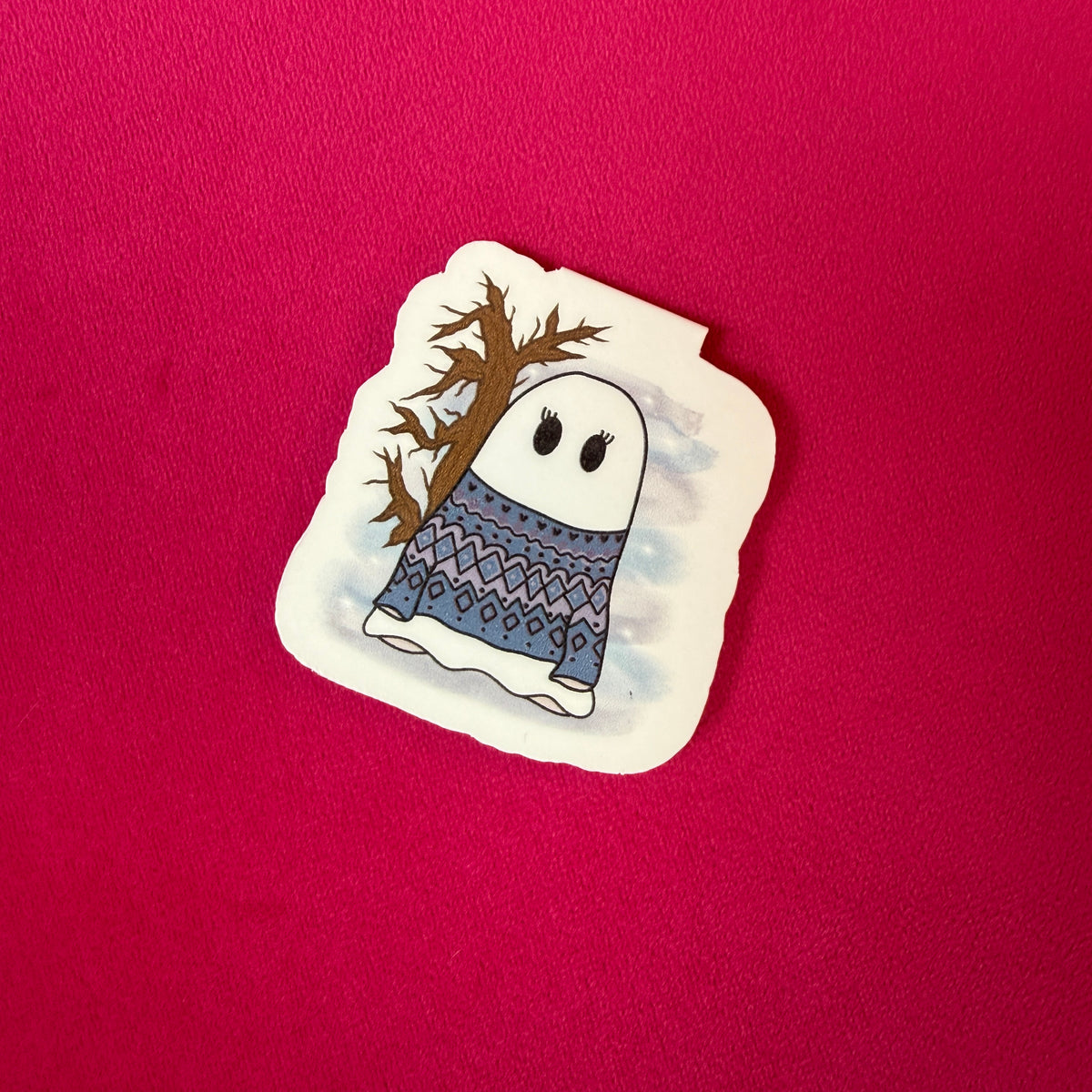 Ghostie Magnetic Bookmark