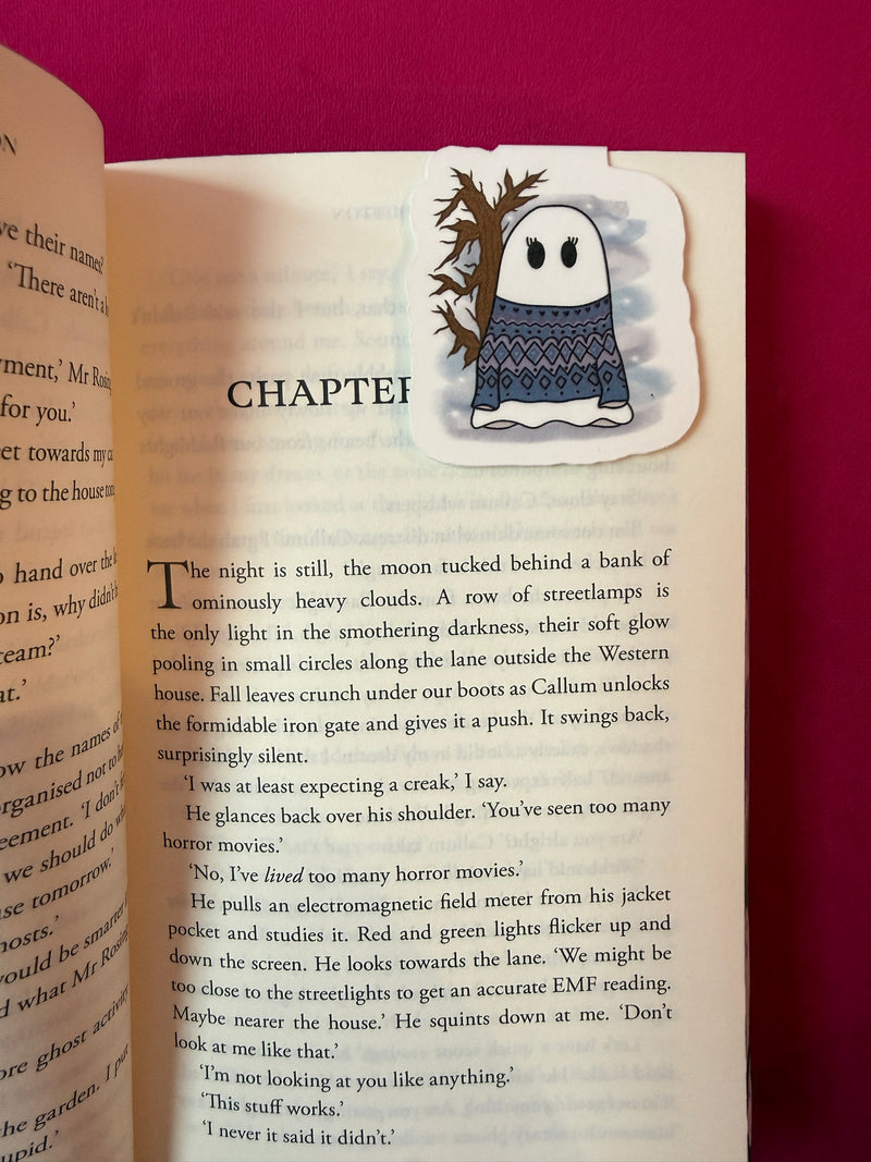 Ghostie Magnetic Bookmark
