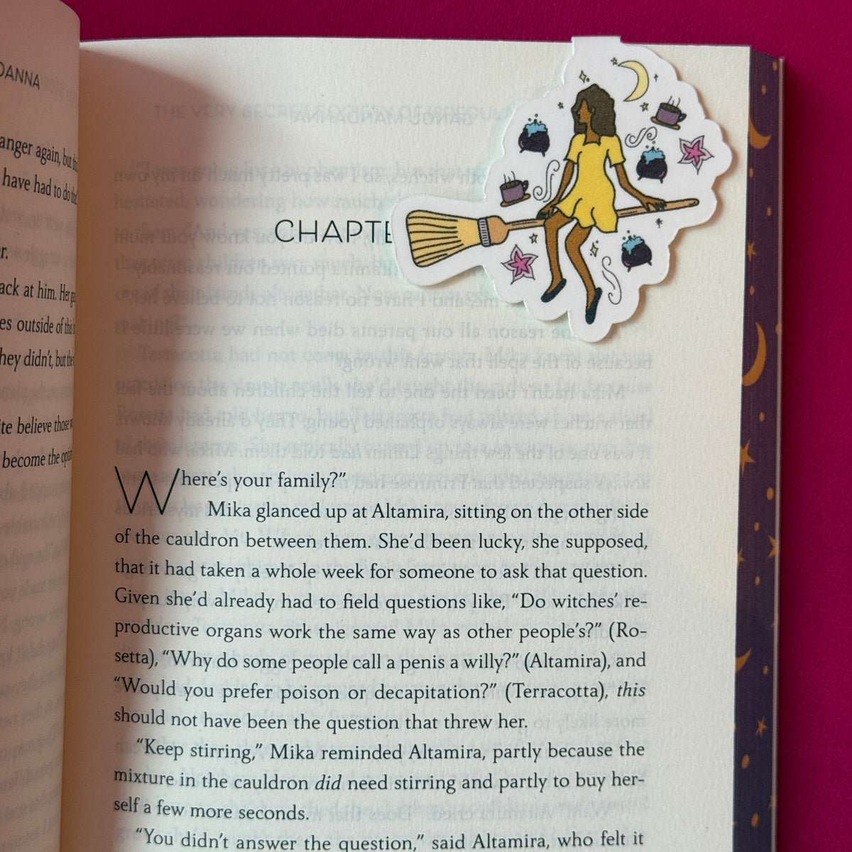 Witch Magnetic Bookmark