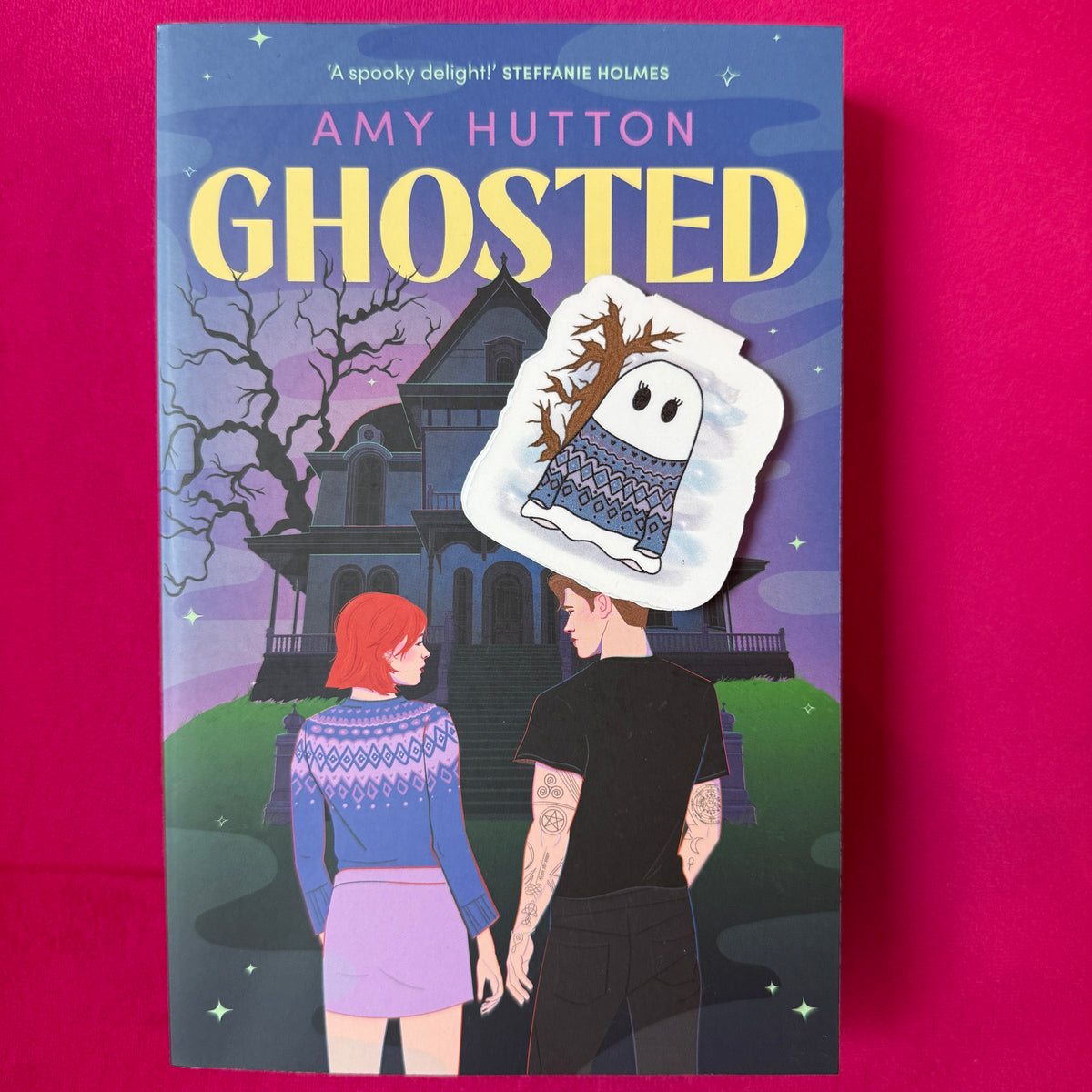 Ghostie Magnetic Bookmark