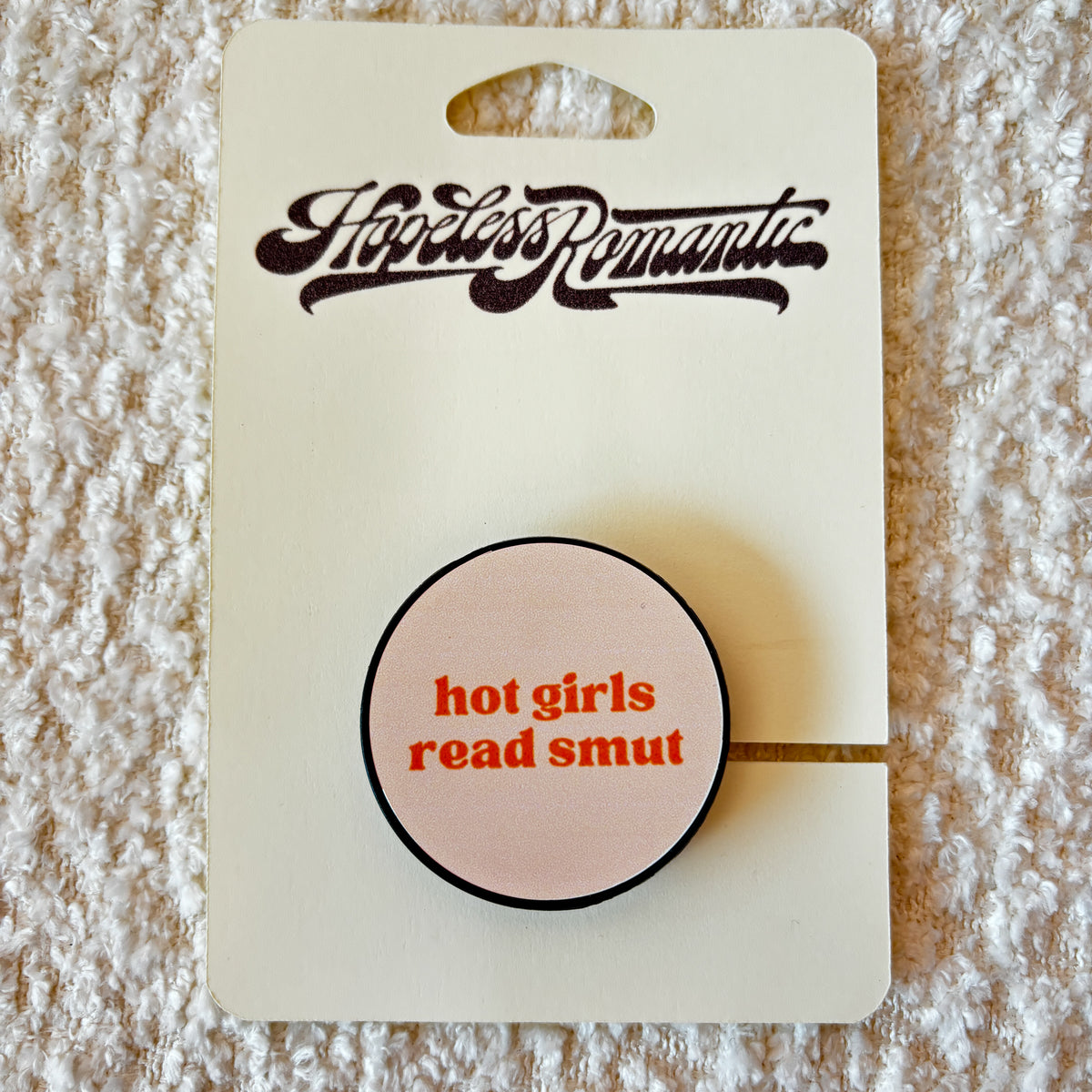 e-reader grip - hot girls read smut