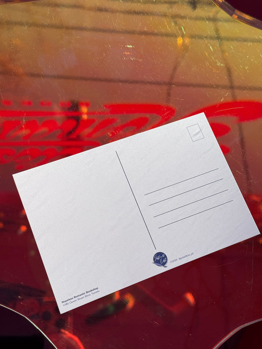 HRB Storefront Postcard - Hopeless Romantic