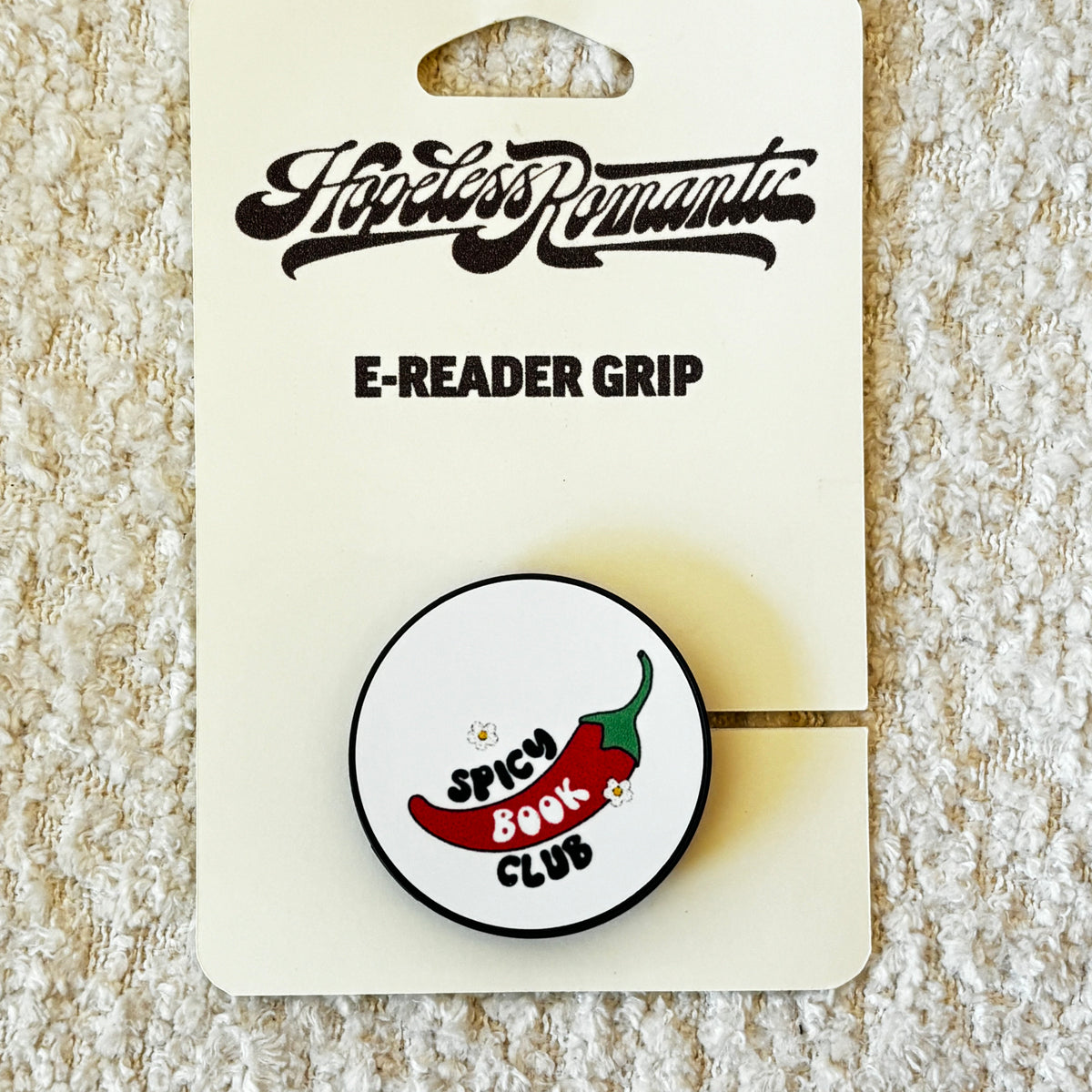 e-reader grip - Spicy Book Club
