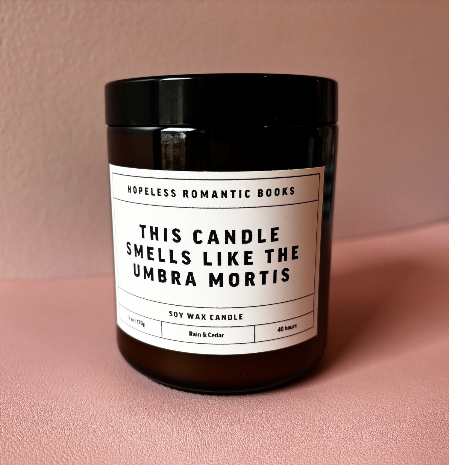 6oz Handcrafted Umbra Mortis Candle