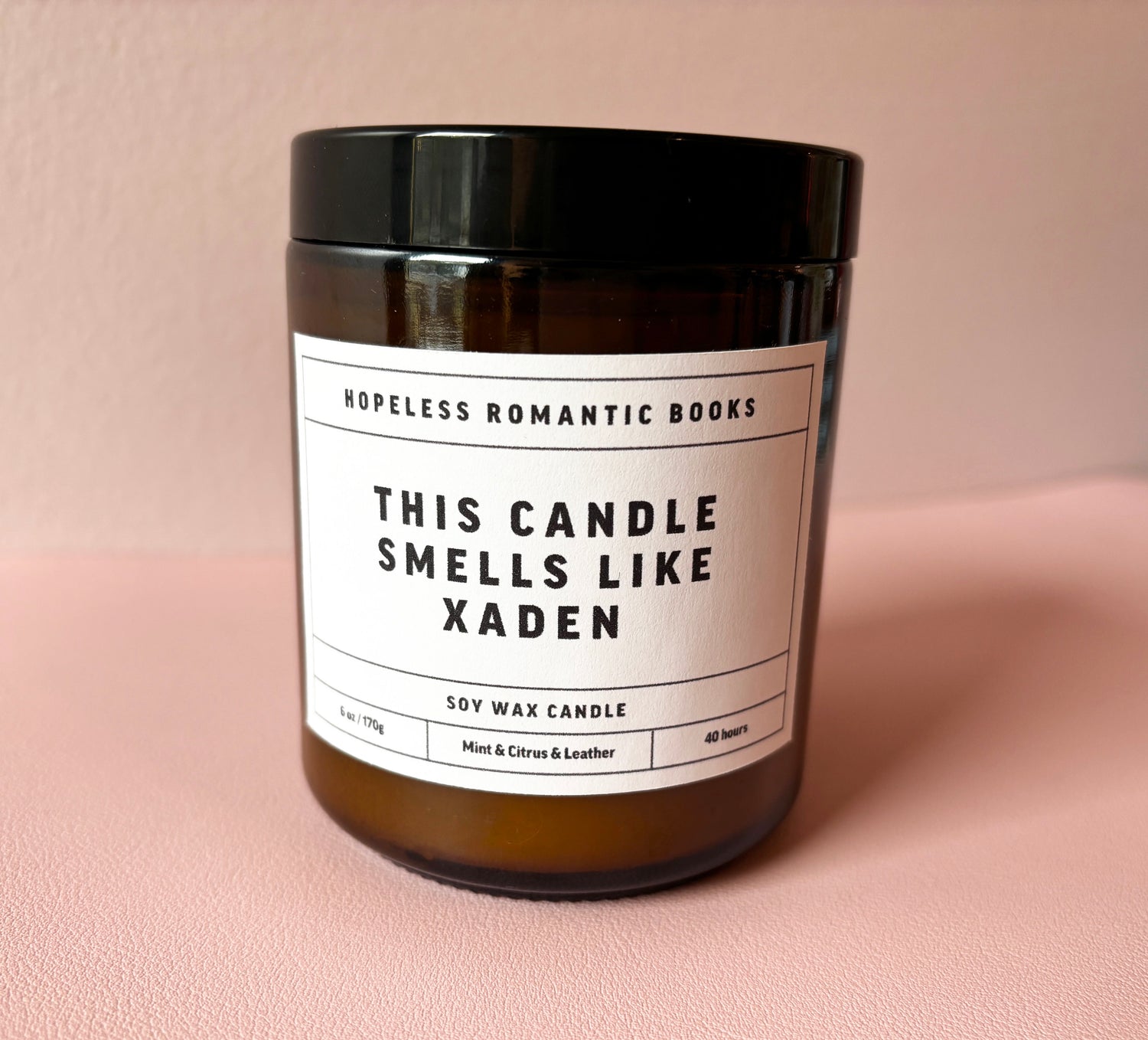 6oz Handcrafted Xaden Candle