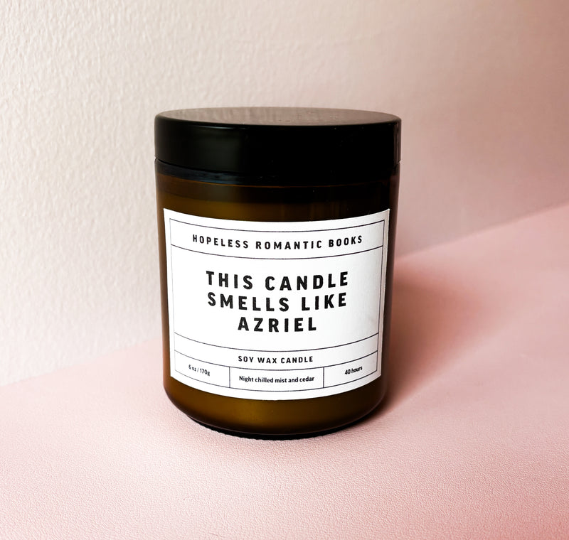 6oz Handcrafted Azriel Candle