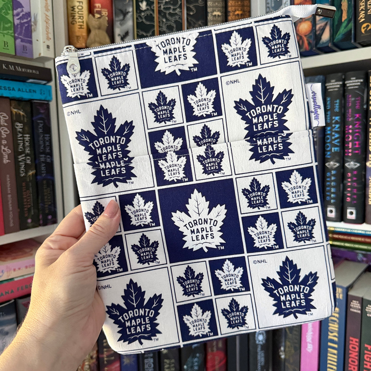 Go Leafs Go - Zippered Book Sleeve