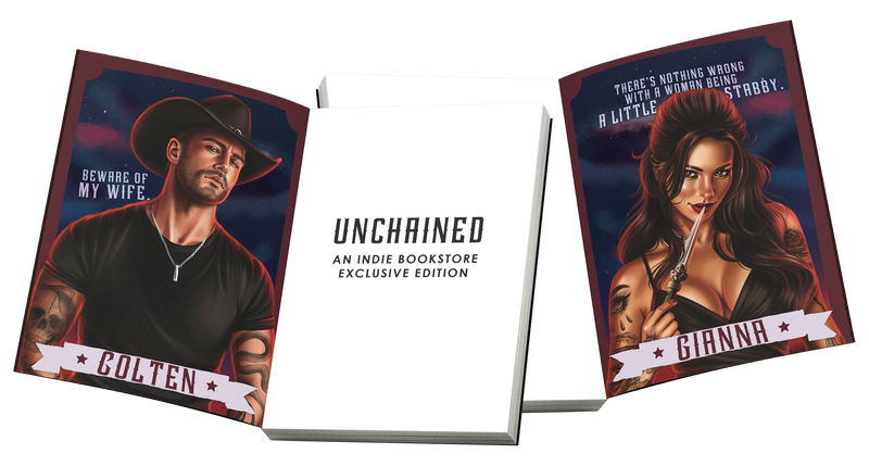 Unchained (Indie Exclusive Edition) (BOOKPLATE + Art Print)