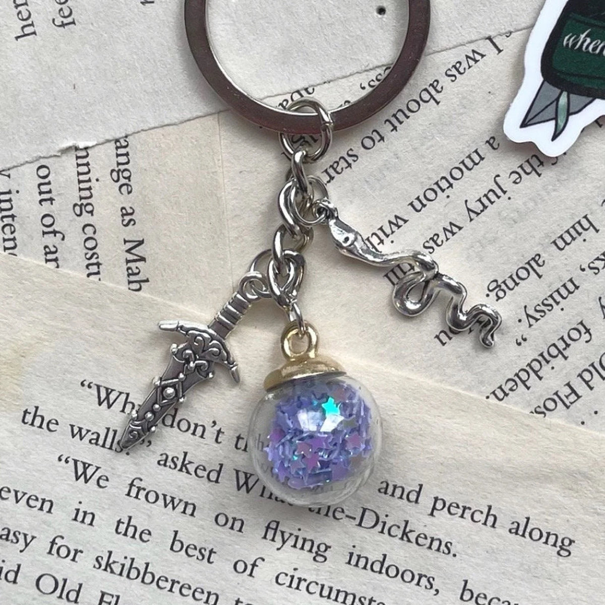Keychain ~ Kingdom of the Wicked inspired