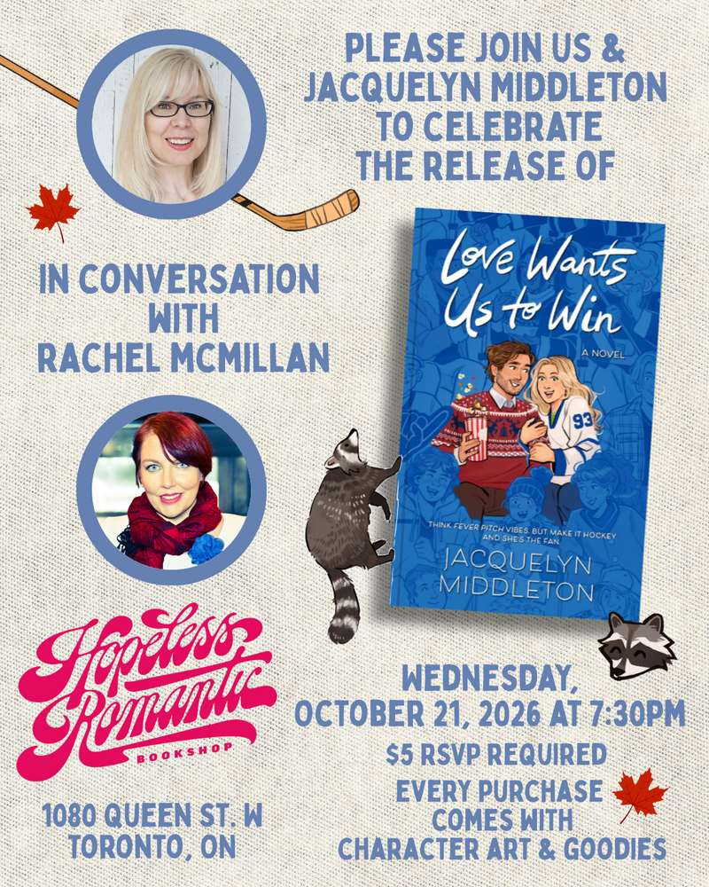 Book Launch: Love Wants Us to Win by Jacquelyn Middleton (October 21st, 7:30pm)