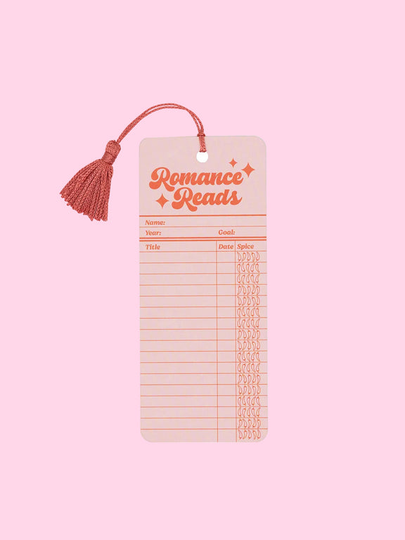 Romance Reads Bookmark - Hopeless Romantic