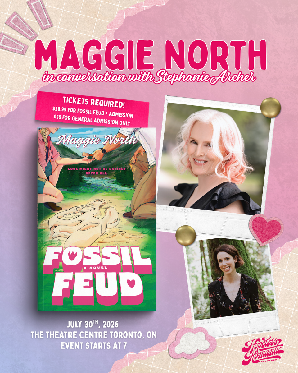 Book Launch for Fossil Feud by Maggie North, In Conversation with Stephanie Archer (July 30, 2026)