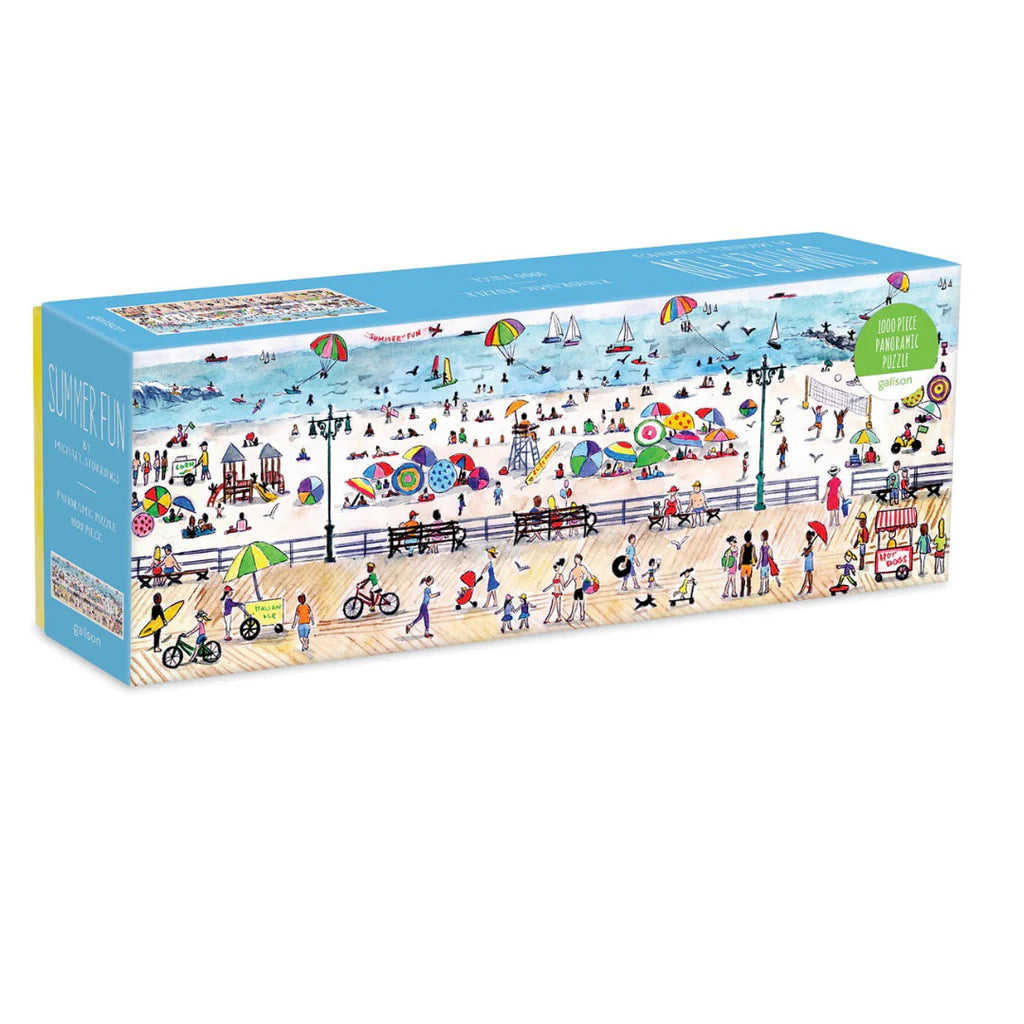 Michael Storrings Summer Fun 1000 Piece Panoramic Jigsaw Puzzle