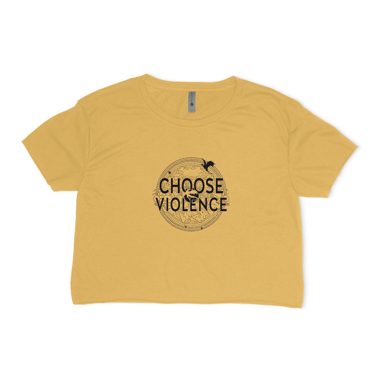 Choose Violence Crop Top