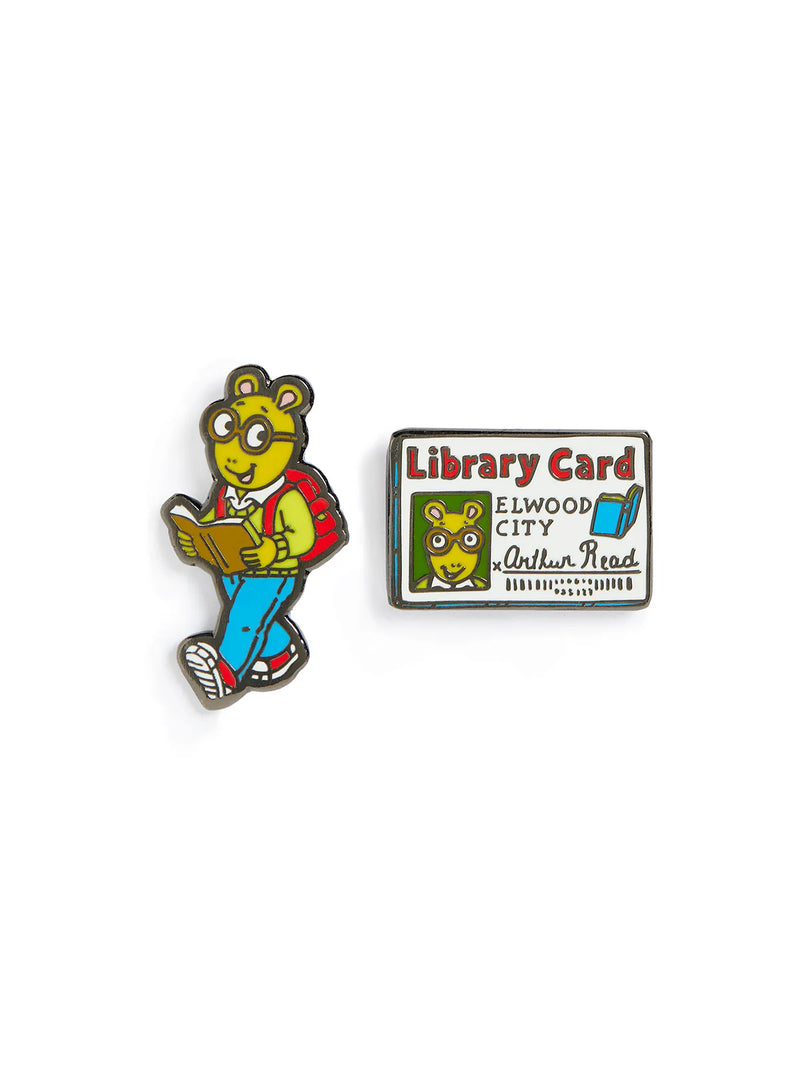 Arthur enamel pin set