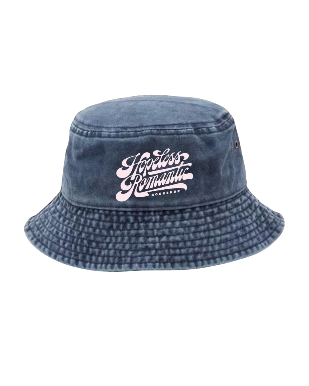 Blue Denim Bucket Hat - HRB Logo
