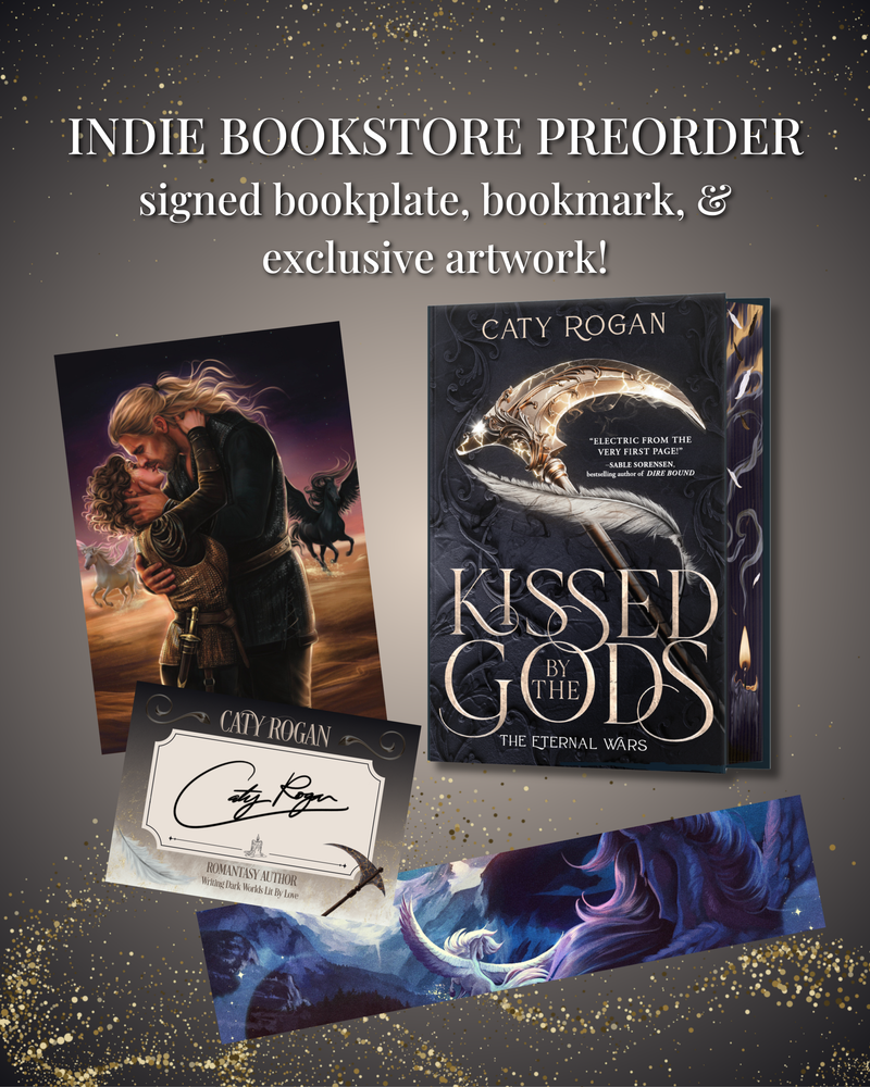 Kissed by the Gods - Deluxe Edition (BOOKPLATE + Art and Bookmark)