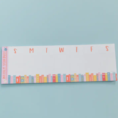 Weekly Schedule Notepad