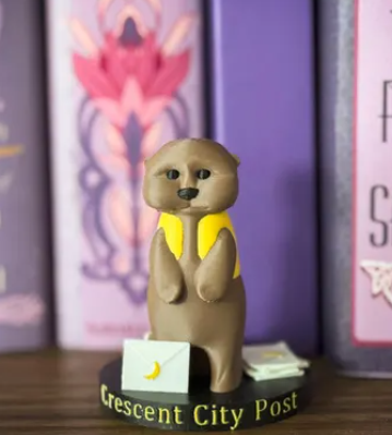 Otter Book Nook Decor