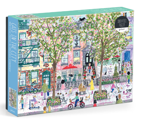 Michael Storrings Cats In The City 1000 Piece Puzzle
