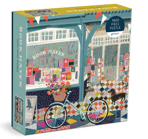 Book Haven 1000 Piece Puzzle In Square Box