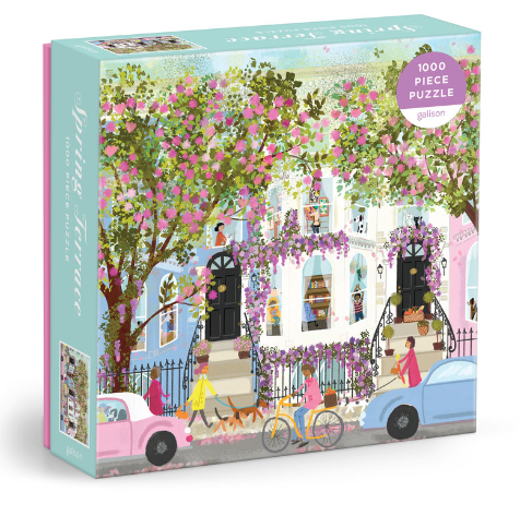 Joy Laforme Spring Terrace 1000 Piece Puzzle