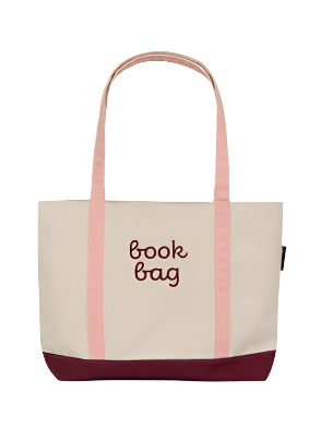 Book Bag Zippered Boat Tote