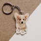 Corgi Keychain