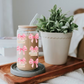 Books and Bows Glass Tumbler