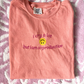 I Cry A Lot Embroidered Tee