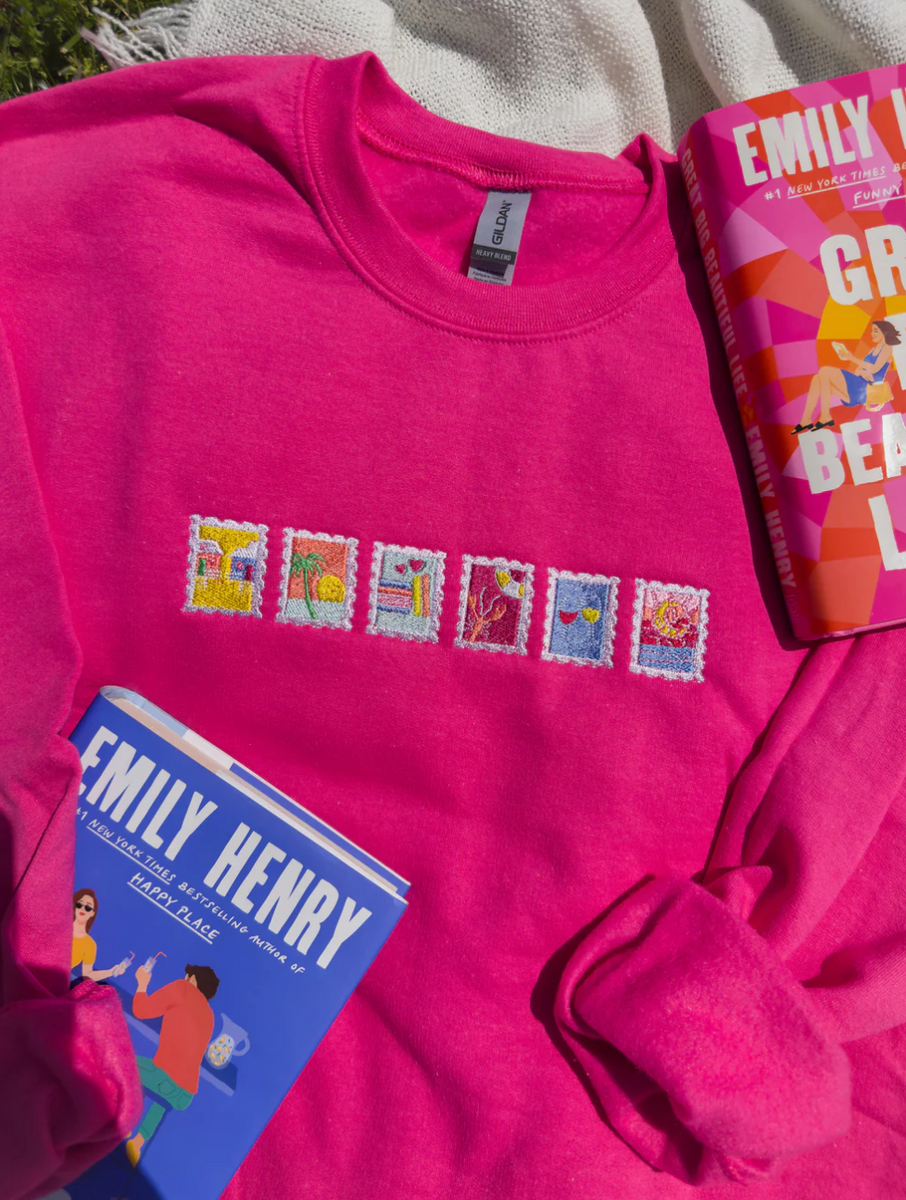 Stamps Embroidered Sweatshirt