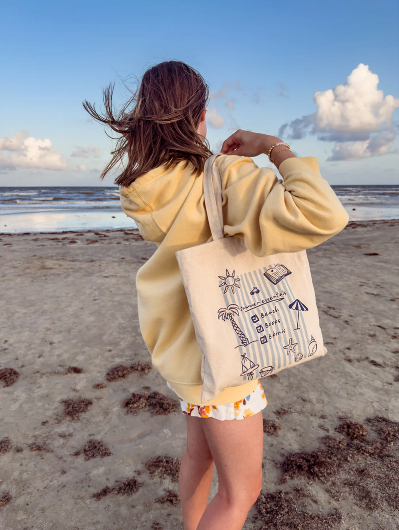 Summer Essentials Tote Bag