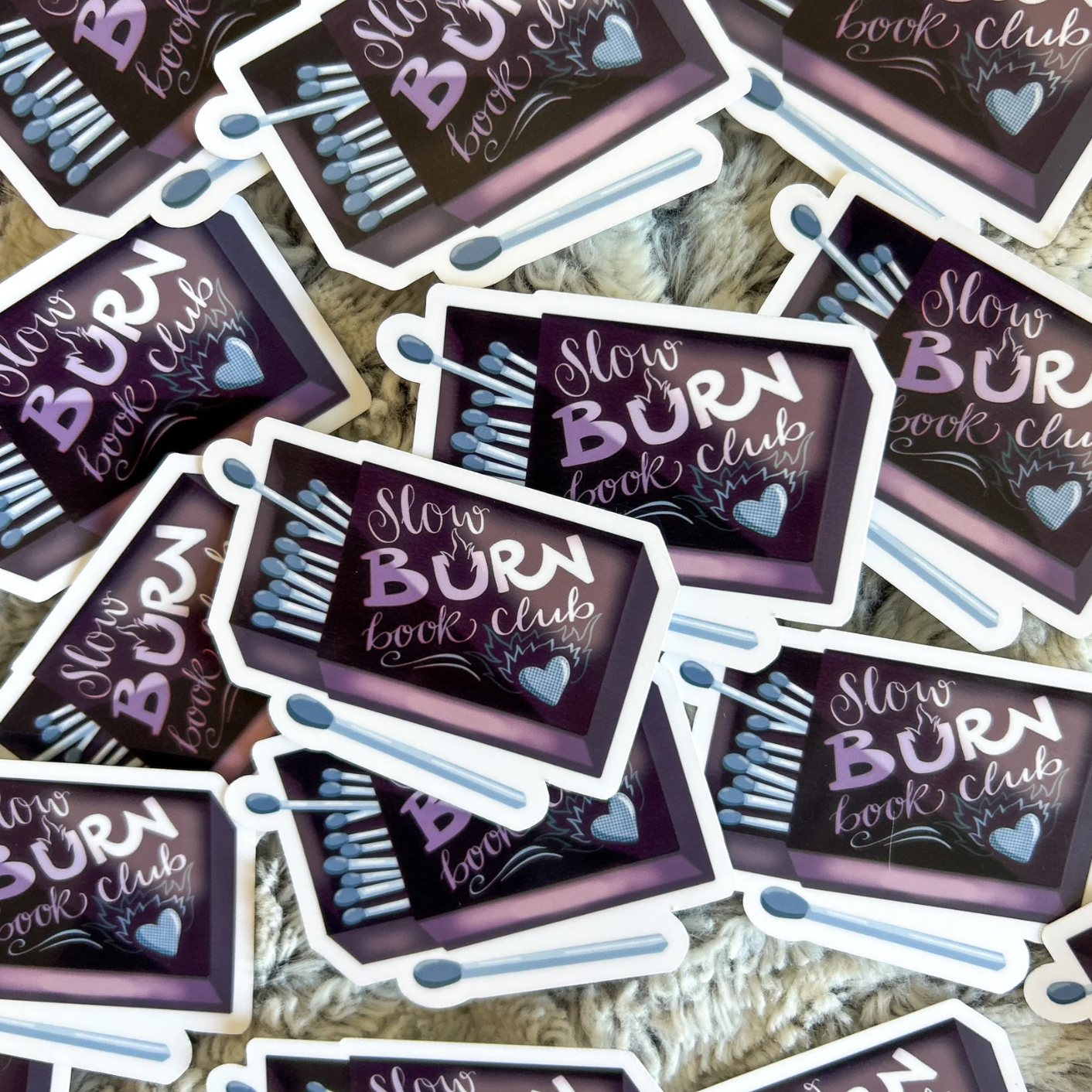 Slow Burn Sticker
