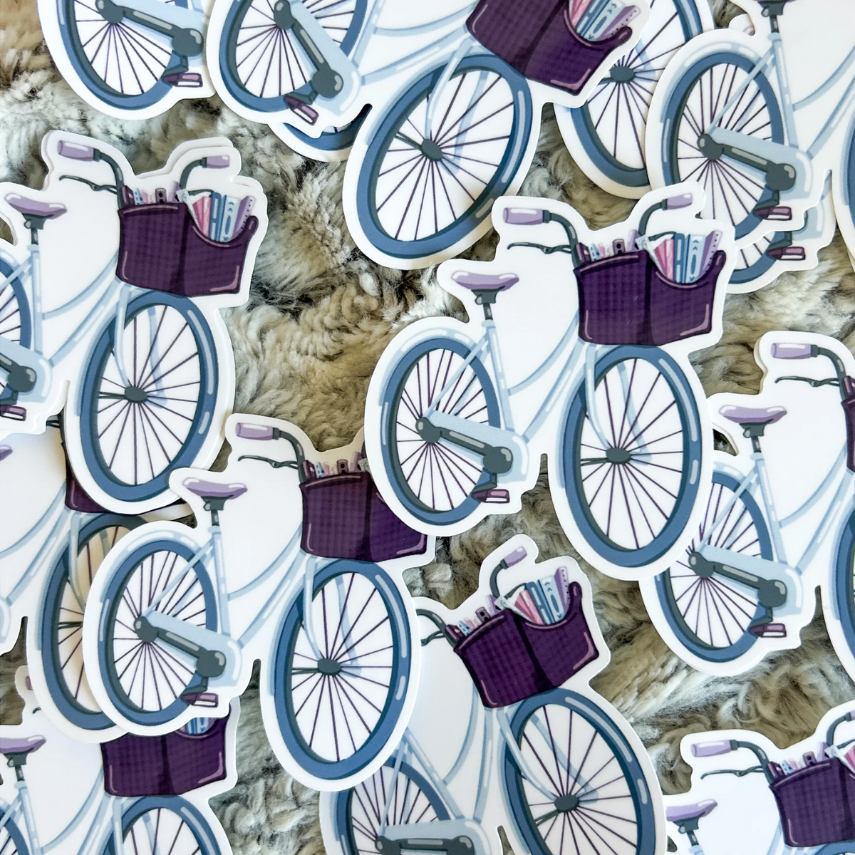 Book Bike Sticker