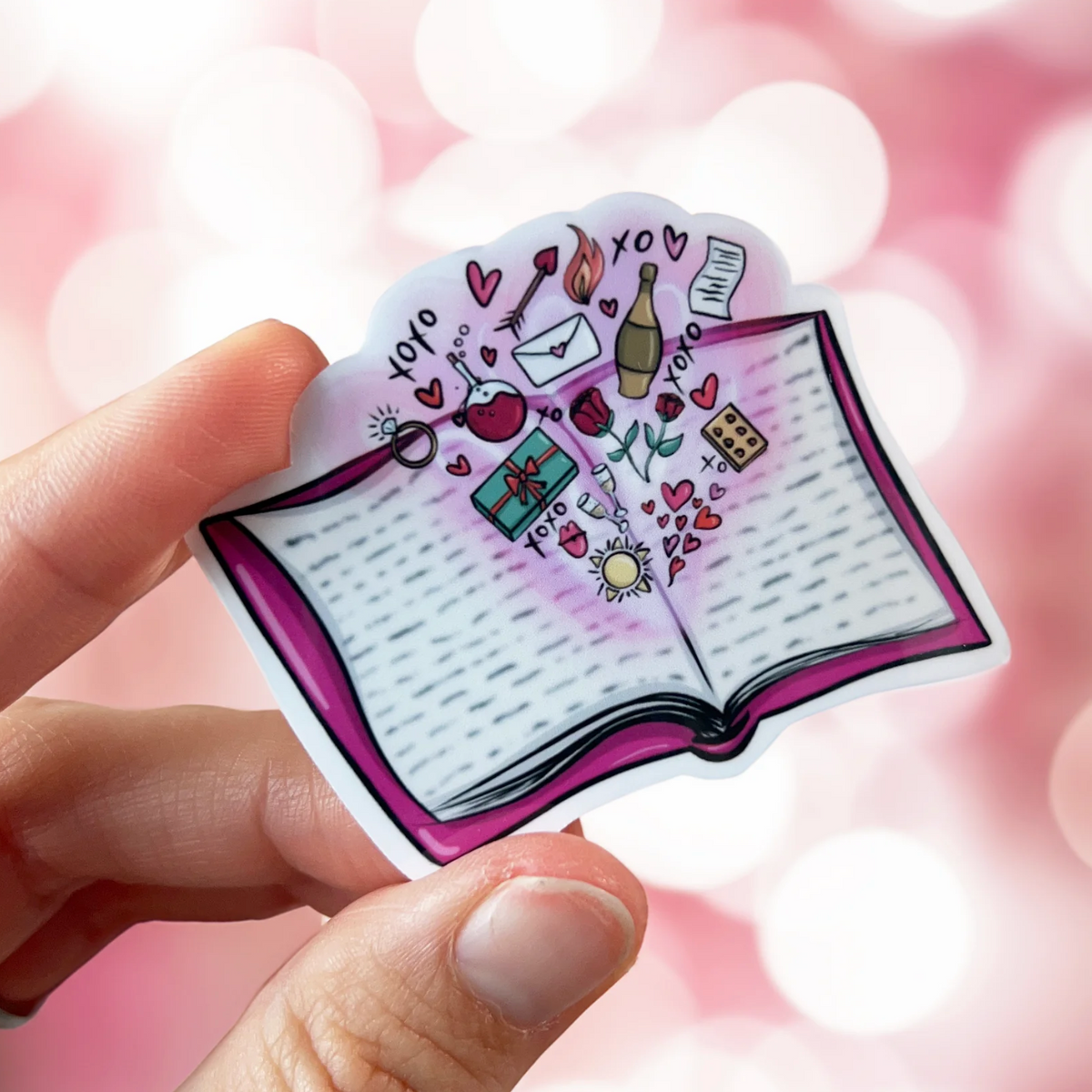 Romance Book Sticker