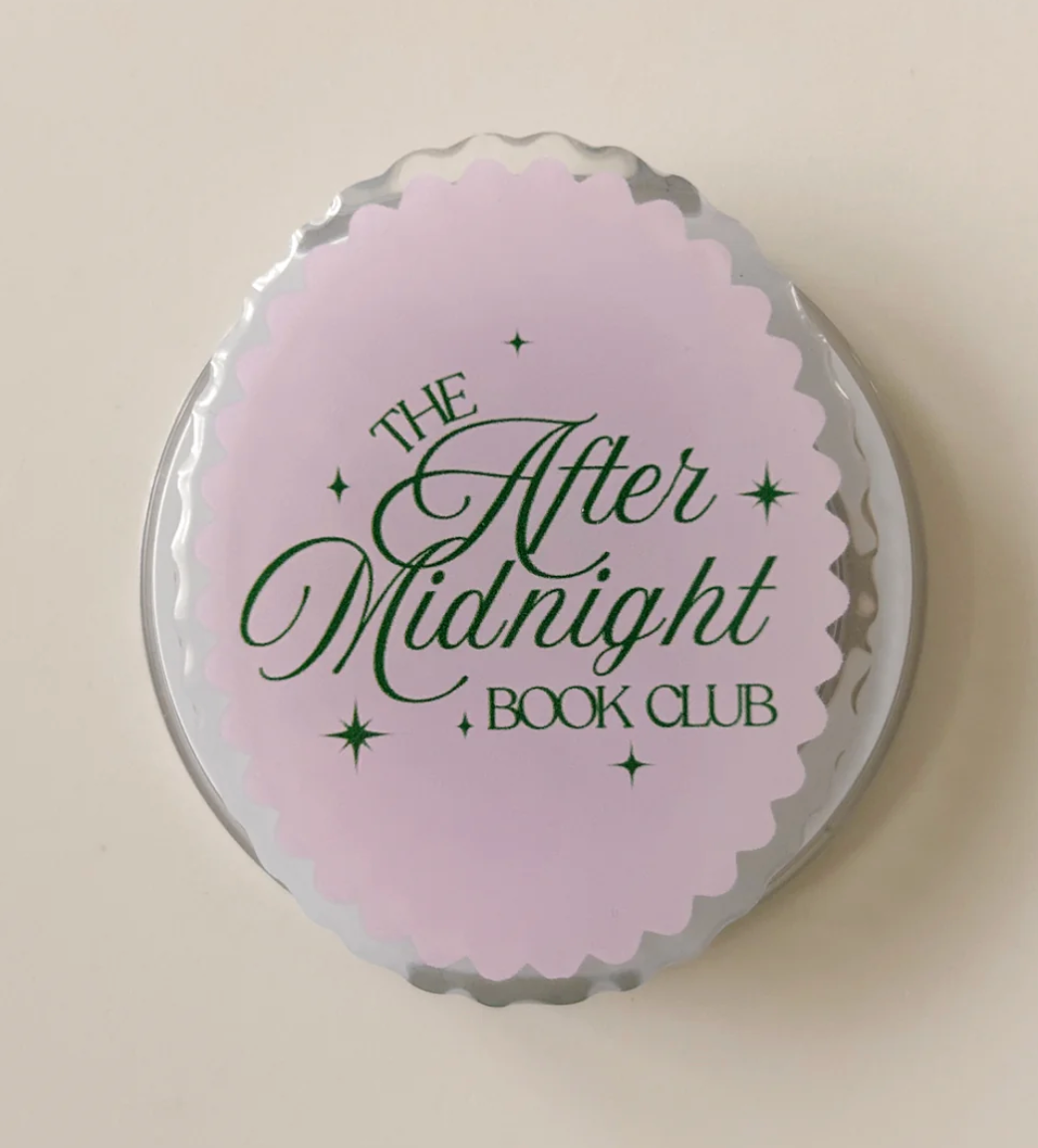 Magnetic E-Reader Grip: The After Midnight Book Club - Hopeless Romantic