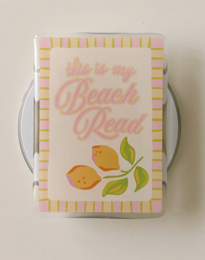 Magnetic E-Reader Grip: This is my Beach Read