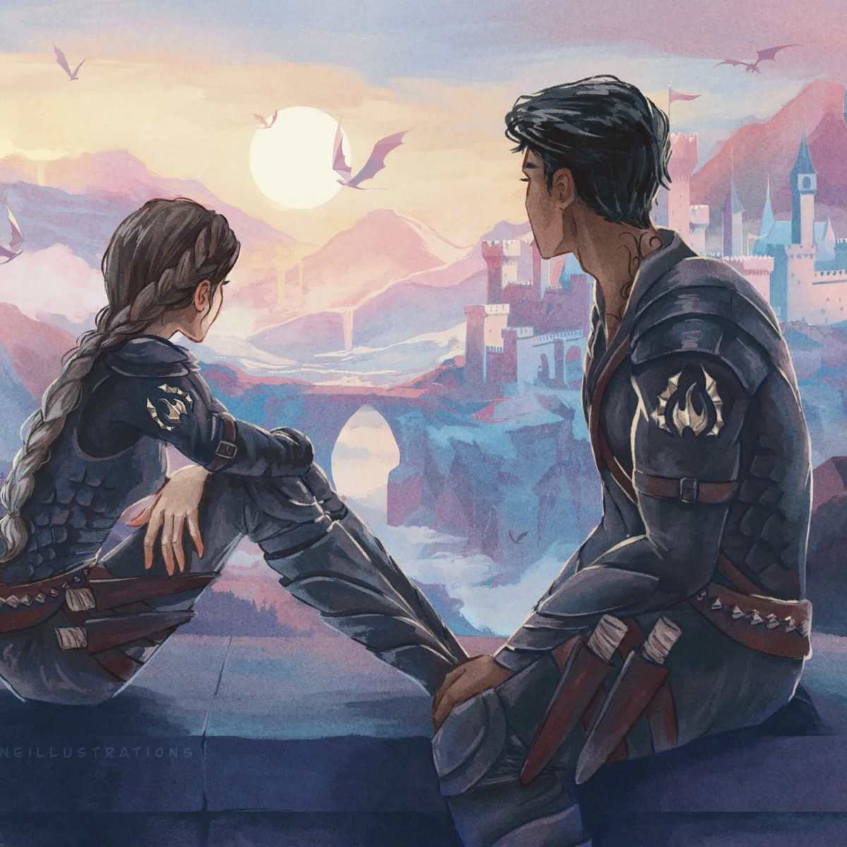 Art Print - Fourth Wing Sunset