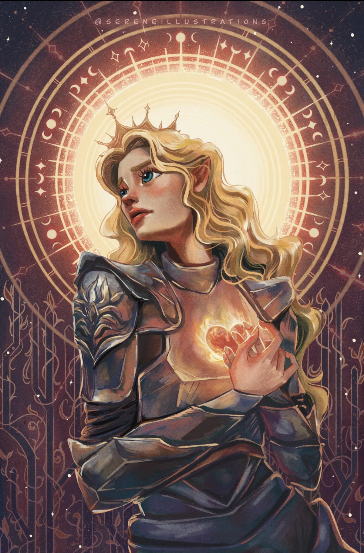Art Print - Fireheart - Hopeless Romantic