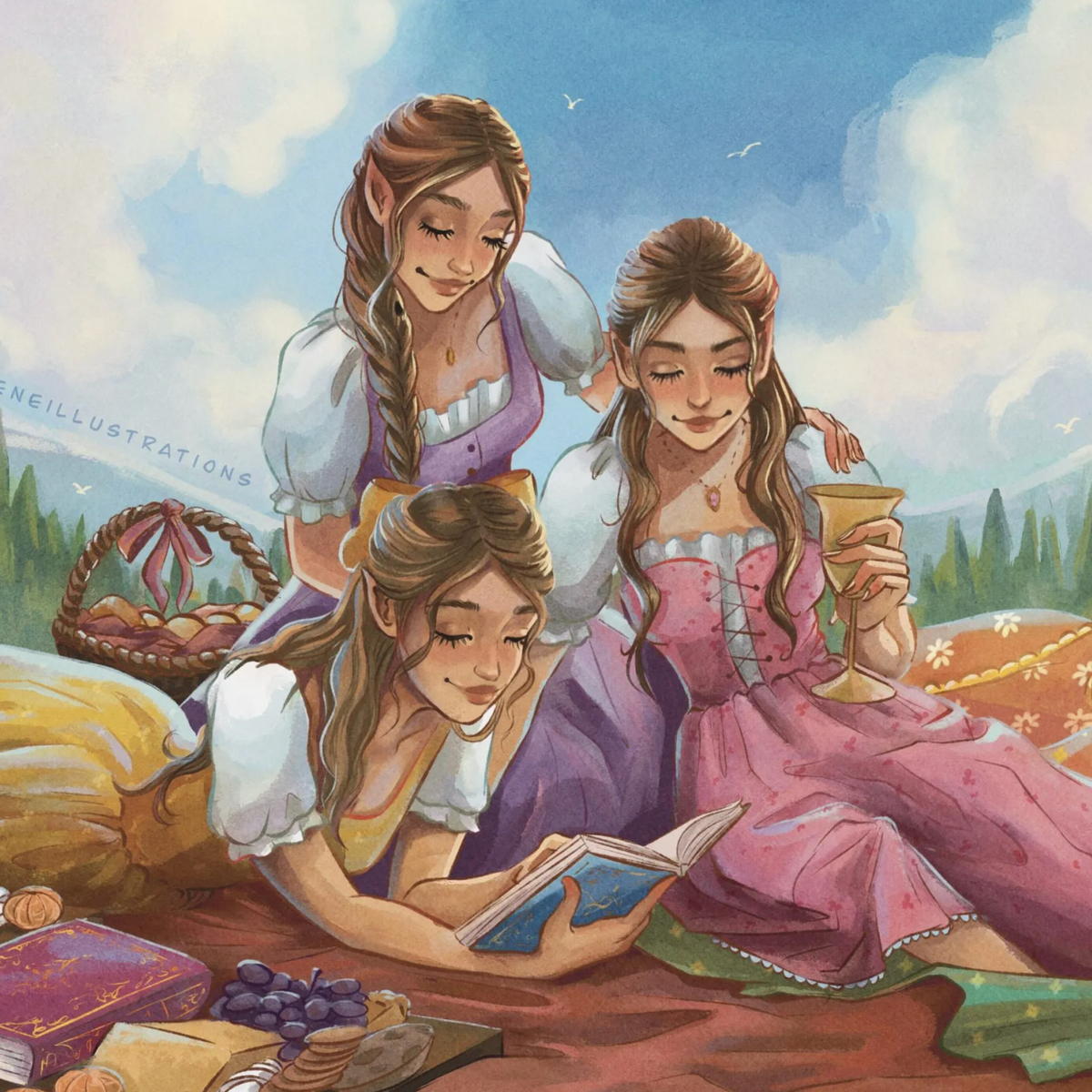 Art Print - Archeron Picnic