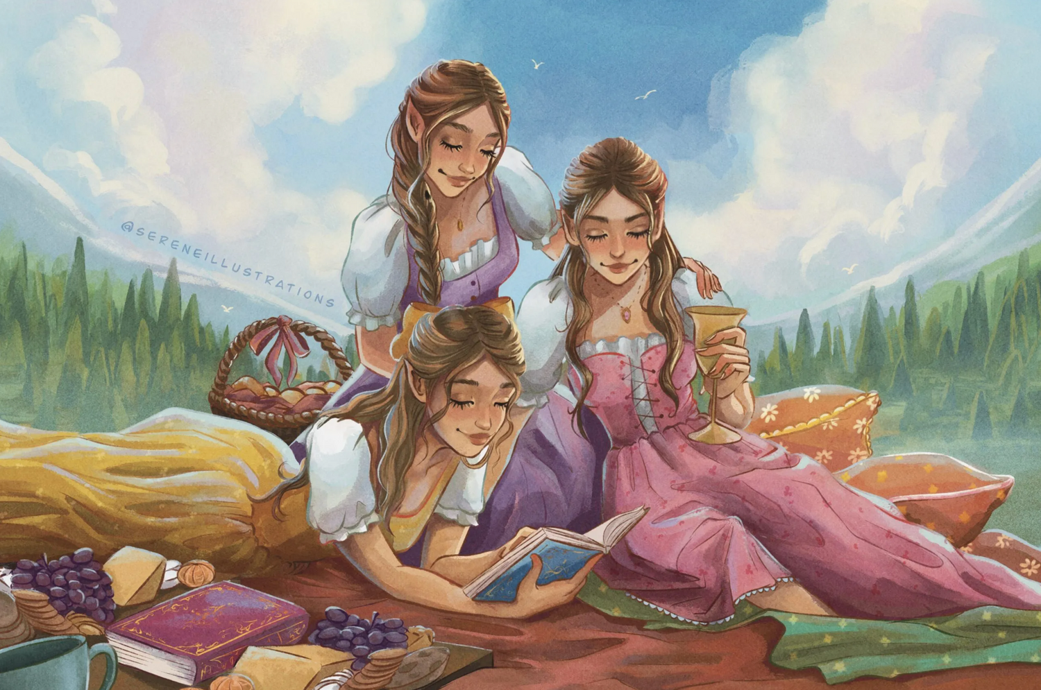 Art Print - Archeron Picnic
