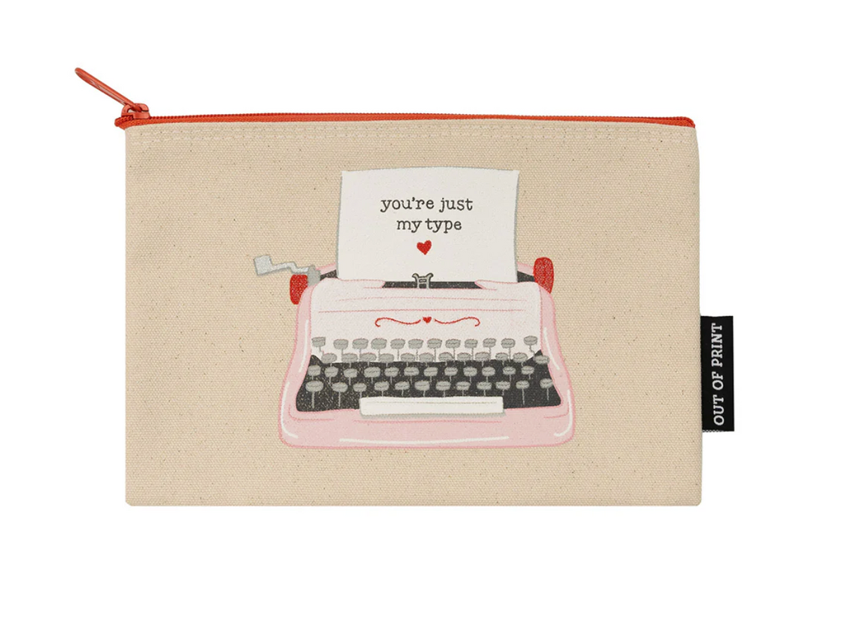 You're Just My Type pouch - Hopeless Romantic